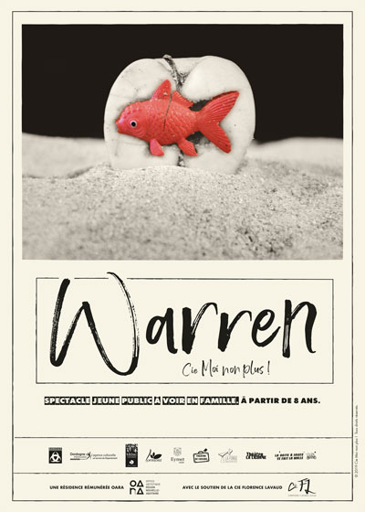 Affiche spectacle Warren