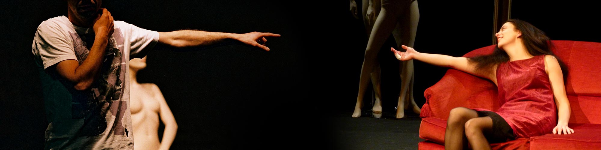 Théâtre d’objets dans le spectacle Hôtel Particulier.